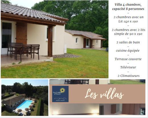 Hotel Les Lodges D'Eauze Buitenkant foto
