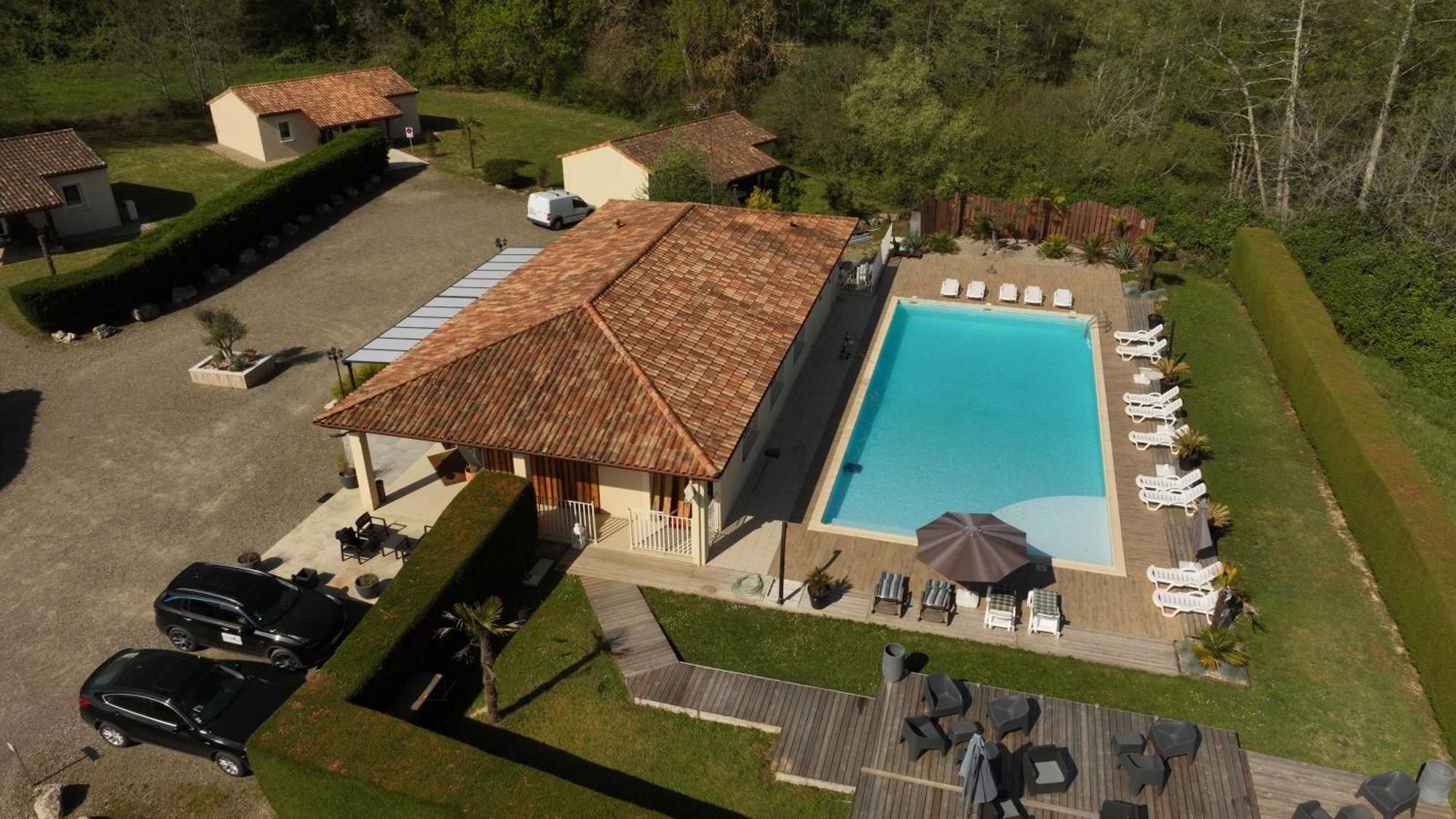 Hotel Les Lodges D'Eauze Buitenkant foto
